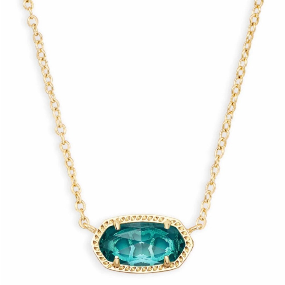 London blue and gold Kendra Scott little tarnishing